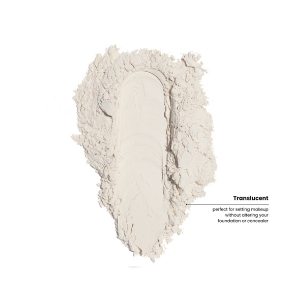 Half Caked Loose Setting Powder Translucent Natural Matte Finish Fair To Medium - Picture 2 of 5